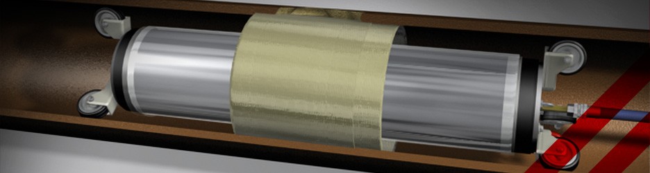 Relining, moderne techniek waarbij we efficient grotere lengten riool renoveren